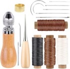 Leather Sewing Awl Hand Stitcher Repair Speedy Sewing Kit With Waxed Thread Tool