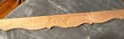 Vtg Wood Pediment Furniture Salvage Molding Carved 51 5    Long Repurpose Cherry B