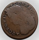 1787 Connecticut Colonial Copper Coin  Draped Bust Left  Miller 17-g 3