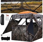 Hunting Blind 300d See Through Ground Blinds With Carrying Bag  2 3 4 Person    