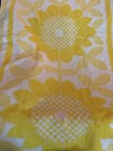 Vintage St Mary   s Towel Flower Sunflower Yellow Daisy   s Lot Of 7