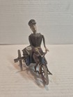 Rare Antique Vintage Germany Tin Lehmann s Motor Bike Rad-cycle Wind Up Toy
