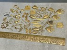 3 5 Oz Brass Metal Stampings Fish Fishing Outdoors Charms Jewelry Findings Lot