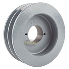 Cast Iron 5 5  Dual Groove Pulley Belt B Section 5l With 1  Sheave Bushing