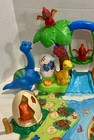 Fisher Price Little People Dinosaur Village Play Set  Mat   4 Dinosaurs