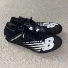 New Balance Sd100v3 Track Spikes Mens Size 11 5 Black White Sprint Shoes Md500