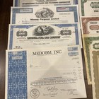 Lot  20 Canceled Stock Certificate Vintage 1920s To 1970s Railroad Manufacturing