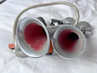 Vtg Rare Italian 60s Foot Powered Vespa Lambretta Air Horn Microtromba Brevetti