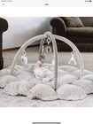 5 In 1 Thick Plush Play Gym  Baby Play Mat Grey