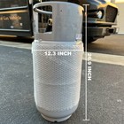 33 5 Lbs  Forklift Propane Tank Cylinder Lp With Gauge And Fill Valve-steel