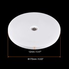 7inch Rotating Swivel Stand With Steel Ball Lazy Susan Base Turntable White