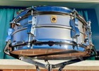 1960s Ludwig 5x14 Acrolite No  404 Snare Drum  clean 