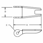 Crosby 1096562 Latch Kit  steel 2-57 64 In  15 16 In 