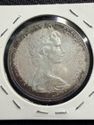 1867-1967 Canadian 80  Silver Toned Dollar Elizabeth Ii flying Goose Coin