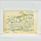 Lion Coffee Birds Toledo Ohio Victorian Trading Card Antique