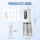 Water Flosser Water Pick Cordless Oral Irrigator Dental Teeth Cleaner