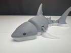 Great White Shark Figurine     Articulated Ocean Display   3d Printed   Hand-finis