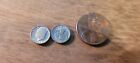 Lot Of 2 1972 Ike Dollar Miniature Vintage Coin