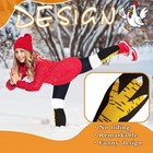 Xeehwb Funny Chicken Legs Socks novelty Knee-high Turkey Socks crazy Animal Feet