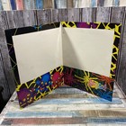 Vintage Lisa Frank 2 Pocket Folder Skulls   Spiders Rare Halloween