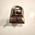 Antique Ronson Powder Jar Touchtip   206 Vanity Lighter Powder Puff Art Deco