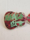 Hard Rock Cafe Memphis Graffiti Wall Guitar Le 300 Gold Trim Pin