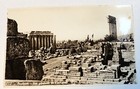 Two Vintage Baalbek Lebanon Rppc Jupiter Temple Acropolis Roman Temple Postcards