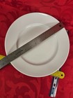 Heavy Use Williams Sonoma Brasserie White Dinner Plate
