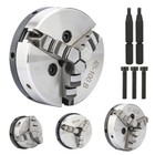K01-50 60 80b Lathe Chuck 3 Jaw Self Centering Chuck For Milling Hardened Steel