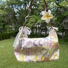 Super Cute Y2k Pastel Scribble Graffiti Vintage Coach Bag Purse