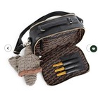Muud Heaven Black Project Bag Purse Limited Edition Gold Hardware Crochet Knit