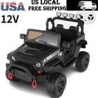 12 24v Kids Ride On Car Trucks Electric Toy With Music And  Remote Control Gift