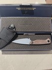 Benchmade Dacian-nib- Brown Canvas Micarta 203bt-03