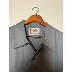 Dickies Mens 3xl Short Sleeve Work Shirt Charcoal Gray Button Up Utility Top New