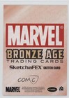 2012 Rittenhouse Marvel Bronze Age Sketchafex 1 1 Rain Lagunsad Auto Sketch 4et