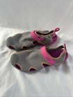 Crocs Swiftwater Mesh Sandals Womens 10 Gray Pink Peach Beach Swim Water Shoes