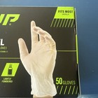 Awp 50 Vinyl Disposable Gloves   Fits Most   Latex Free   Touchscreen Compatible