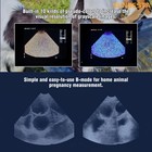 Vet Ultrasound Machine For Pregnancy 3 5mhz Convex Probe For Dog cat goat pig