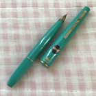 Platinum 14k Gold Fountain Pen Short Green Japan