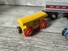 Brio Wooden Railway Trains Of The World Santa Fe Train Tow Truck Lot