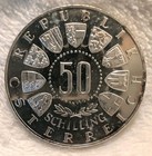 Winter Olympics 1964 Austria  50 Shilling  900 Silver Proof