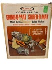 Rare Vintage Rival Combination Grind-o-mat Shred-o-mat Grinder Chopper