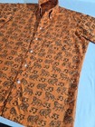 Vtg 70 s Princeton Tigers 1953 Reunion Button Down Usa Men s Large 24x29 Rare 