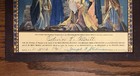 Antique Print Certificate Precious Blood Of Jesus Hanging Photo 9x10 5 Inch