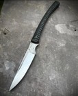 24 Inch Handmade High Carbon Steel Full Tang Combat Spear With Sheath