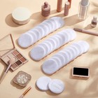 40 Pcs Cotton Powder Puffs Bulk Washable  2 36 Inch Round Makeup Dusting Powd   