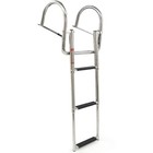 New Boat Ladder Stainless Steel Telescoping Folding Dock Ladder 2 3 4 5-steps