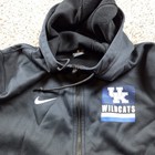 Nike Kentucky Wildcats Hoodie Sweatshirt Mens Medium Black Full Zip Jacket