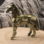 Brass Horse Statue Pony Statue Ornament Animal Statue Toys Desktop Decoration 