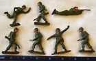 Lot Of 7 Lead Soldiers Made By Britains